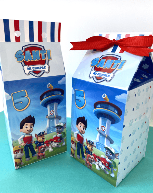 Paw patrol party favour