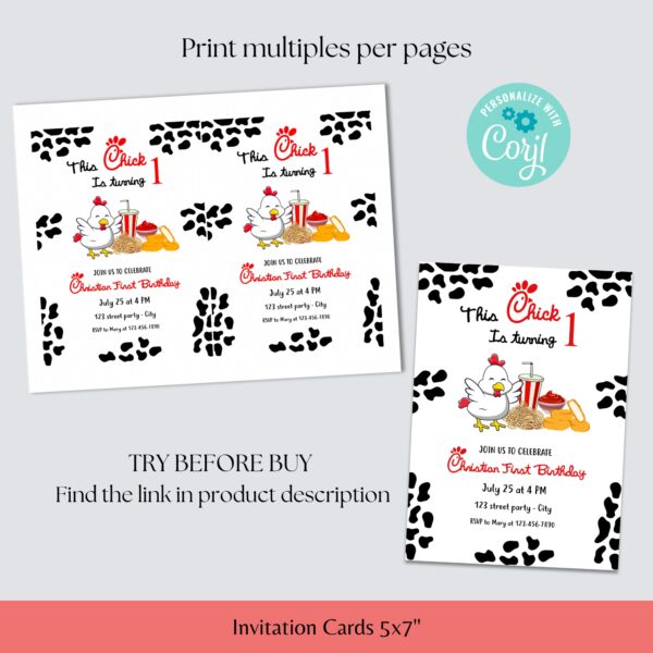 Chick a fil invitation