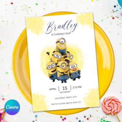 Minions Invitation